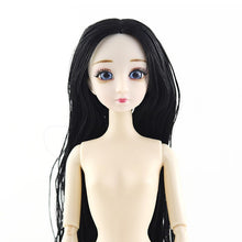 Load image into Gallery viewer, 2023 New 30cm Fashion Doll 1/6 BJD Dolls Body Make-up 3D Eyes Long Wig Hair Beautiful Princess Baby Girl Dolls DIY Toy for Girls