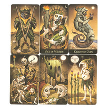 Load image into Gallery viewer, 2023 New Moon Divination Tarot Cards for Beginners with PDF Guidebook Board Deck Games Playing Cards for Party Game