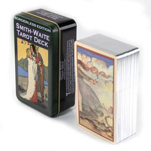 Load image into Gallery viewer, Occult Tarot in a Tin Metal Box Gold-plated Edge Hot Sell Tarot Cards For Divination Tarot Deck Beautiful Packag