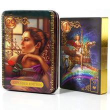 Load image into Gallery viewer, Occult Tarot in a Tin Metal Box Gold-plated Edge Hot Sell Tarot Cards For Divination Tarot Deck Beautiful Packag