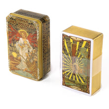Load image into Gallery viewer, Occult Tarot in a Tin Metal Box Gold-plated Edge Hot Sell Tarot Cards For Divination Tarot Deck Beautiful Packag