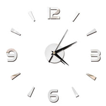 Load image into Gallery viewer, Wall Clock Mirror Wall Stickers Fashion Living Room Clocks Sticker