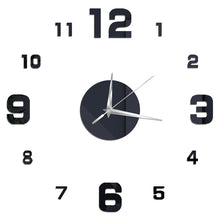 Load image into Gallery viewer, Wall Clock Mirror Wall Stickers Fashion Living Room Clocks Sticker