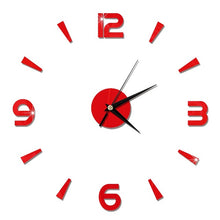 Load image into Gallery viewer, Wall Clock Mirror Wall Stickers Fashion Living Room Clocks Sticker