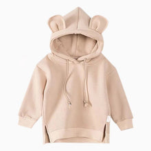 Load image into Gallery viewer, Pink/Grey/Yellow/Green/Burgundy Hoodie for Kids Autumn Winter Warm Sweater Fashion Boys and Girls Pullover Costume