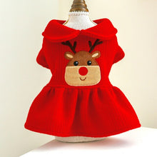 Load image into Gallery viewer, New Year Christmas Dog Costume Elk Couple Clothes for Small Dogs Cats Xmas Decoration Chihuahua Outfit Pet Accessories