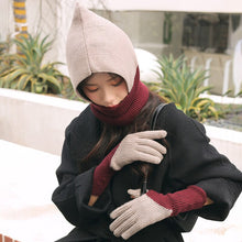 Load image into Gallery viewer, 2023 Winter Women's Hat Warm Balaclava Beanie Knitted Scarf Hood Gorras Windproof Bonnet Snood Collar Cap Christmas Party Gifts