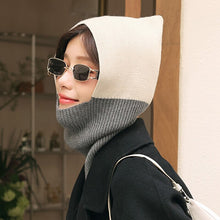 Load image into Gallery viewer, 2023 Winter Women's Hat Warm Balaclava Beanie Knitted Scarf Hood Gorras Windproof Bonnet Snood Collar Cap Christmas Party Gifts