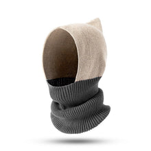 Load image into Gallery viewer, 2023 Winter Women's Hat Warm Balaclava Beanie Knitted Scarf Hood Gorras Windproof Bonnet Snood Collar Cap Christmas Party Gifts