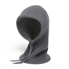 Load image into Gallery viewer, 2023 Women Winter Knitted Cap Pullover Lady Balaclava Hat Warm Ring Scarf Woolen Yarn Beanie Outdoor Snood Collar Muffler