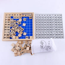 Load image into Gallery viewer, one hundred wooden board 100 For children