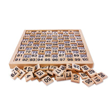 Load image into Gallery viewer, one hundred wooden board 100 For children