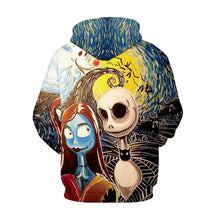 Load image into Gallery viewer, Classic Animation Christmas Night Horror 3D Sweater Series Cosplay Anime 3D Digital Printing Sweater