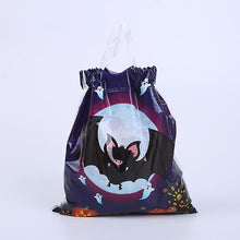 Load image into Gallery viewer, 20pcs Hallwoeen Pumpkin Skull Cat Candy Bundle Pocket Bag Cellophane Food Plastic Package Halloween Party Decor Gift Bag Mix