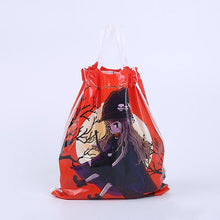 Load image into Gallery viewer, 20pcs Hallwoeen Pumpkin Skull Cat Candy Bundle Pocket Bag Cellophane Food Plastic Package Halloween Party Decor Gift Bag Mix