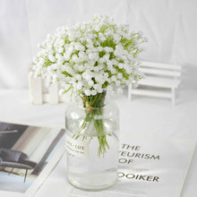 Load image into Gallery viewer, 20cm White Gypsophila Artificial Flowers Wedding DIY Bouquet Decoration Arrangement Plastic Babies Breath Fake Flower Home Decor