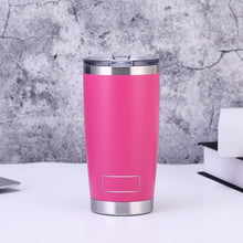 Load image into Gallery viewer, 20oz Travel Mug Yetys Ice Cup Tumbler 304 Stainless Steel Double Wall Vacuum Insulated Coffee Mug Water Bottle Termos Termica