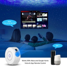 Load image into Gallery viewer, Laser Starry Small Night Lamp Led Starry Sky Projection Lamp App Graffiti Intelligent Control Laser Projector Light