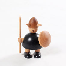Load image into Gallery viewer, Wooden Soldier Decoration Three Vikings Combination Decoration Home Decoration Study Domestic Ornaments