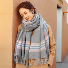 Load image into Gallery viewer, 2023 Artificial Cashmere Scarf New Winter Shawl Scarf Women Thick Warm
