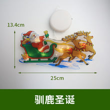 Load image into Gallery viewer, Led Sucker Window Hanging Light Christmas Decoration Shop Atmosphere Scene Layout Holiday Decorative Light