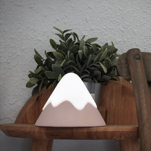 Load image into Gallery viewer, Snow Mountain Light Bedroom Bedside Voice Control Led Charging Ambience Light Adjustable Nursing Eye Protection Small Night Lamp