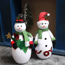 Load image into Gallery viewer, Christmas Decorations New Classic Cute Snowman Doll Ornaments Christmas Decoration Supplies Shopping Mall