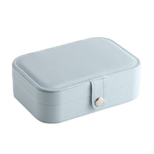 Load image into Gallery viewer, Jewelry Storage Box Travel Portable Necklace Earring Ring Lipstick Holders Case