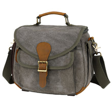 Load image into Gallery viewer, Outdoor Camera Bag Digital SLR Professional Waterproof Oil Wax Canvas Shoulder Bag