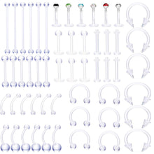 Load image into Gallery viewer, Puncture Set Nose Ring Eyebrow Ring Umbilical Ring Tongue Pin Labret Jewelry