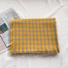 Load image into Gallery viewer, Houndstooth Scarf for Women Winter 2023 New Plaid Artificial Cashmere Scarf Thick Shawl Scarf for Women