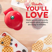 Load image into Gallery viewer, 220V 110V Mini electric Waffles Maker Bubble Egg Cake Oven Breakfast Love Heart Shaped Waffle Maker