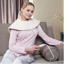 Load image into Gallery viewer, 220V - 240V 100W 60*62CM Winter Electric Neck and Shoulder Warmer Wrap Heating Pad Third Gear Temperature Controller LED EU Plug