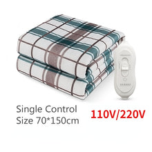 Load image into Gallery viewer, 220V Blanket Heated Electric Mattress Thicken Thermostat Electric Blankets Security Electric Heating Blanket Warm Heated Plaid