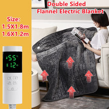 Load image into Gallery viewer, 220V Double Electric Blanket Heated Warmer Timer Body Heater Mattress Winter Bed Warmer Automatic Temperature Control Pad