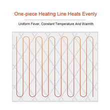 Load image into Gallery viewer, 220V EU Plug Electric Heating Blanket Automatic Thermostat Double Body Warmer Bed Mattress Electric Heated Carpets Mat Heater