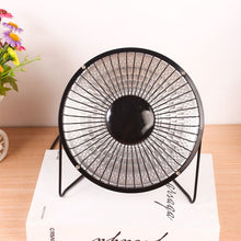 Load image into Gallery viewer, 220V Quartz Tube Space Heater Portable Quiet Electric Heater Desk Heater Fan for Office Home Whole Room