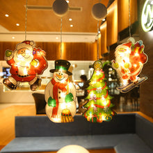 Load image into Gallery viewer, Sucker Window Hanging Lamp Christmas Decoration Shop Atmosphere Scene Layout Holiday Decorative Lamp