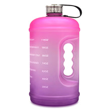 Load image into Gallery viewer, 1 Gallon Plastic Sports Kettle Frosted Gradient Fitness PETG Sports Bottle Water Bottle Water Bottle