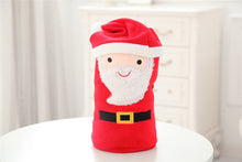Load image into Gallery viewer, Christmas Gift Creative Santa Claus Blanket Cartoon Double-Sided Flannel Snowman Blanket