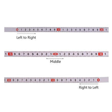 Load image into Gallery viewer, Miter Saw Track Tape Measure Self Adhesive Backing Metric Steel Ruler 1/2/3/5M