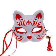 Load image into Gallery viewer, Christmas Style Cos Adult Full Face Cat Face Mask Anime Fox Dark Cat Festival