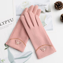 Load image into Gallery viewer, Symbol New Women's Thickened Rabbit-like Plush Cute Warm Touch Screen Gloves