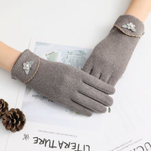 Load image into Gallery viewer, Symbol New Women's Thickened Rabbit-like Plush Cute Warm Touch Screen Gloves