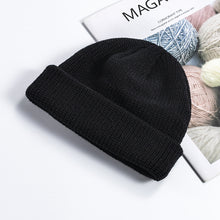 Load image into Gallery viewer, New Knitted Hat Women's Korean-Style Autumn and Winter Skullcap Men's Warm Short Beanie Hat Wool Hat