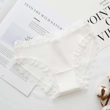 Load image into Gallery viewer, CINOON Sexy Lace Panties Women's Cotton Underwear Seamless Cute Bow Briefs Soft Comfort Lingerie Female Sexy Underpants