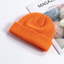 Load image into Gallery viewer, New Knitted Hat Women's Korean-Style Autumn and Winter Skullcap Men's Warm Short Beanie Hat Wool Hat
