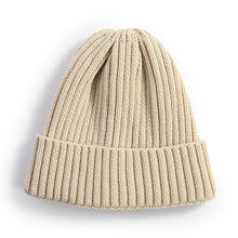 Load image into Gallery viewer, Autumn and Winter Women's Knitted Hat Men's Winter Hat Tide All-Matching Woolen Hat Winter Cold-Proof Warm Beanie Hat
