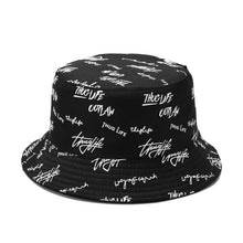 Load image into Gallery viewer, Letter Embroidered Bucket Hats Artistic Casual All-Matching Basin Hat Double-Sided Wear Suitable Outdoor Sun Hat for Men and Women