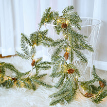 Load image into Gallery viewer, Christmas Pine Cone Light String Pine Needle Decoration Led Copper Wire Light Small Mulberry Hanging Flag